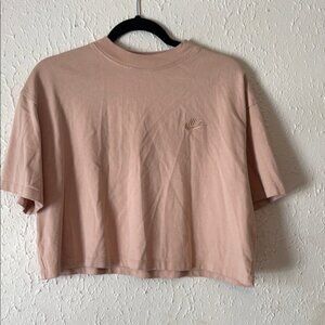 Nike - Light Pink Crop Top - Size L